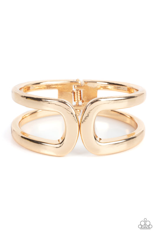 Industrial Empress - Gold - Paparazzi Accessories