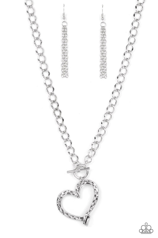 Reimagined Romance - Silver - Paparazzi Accessories