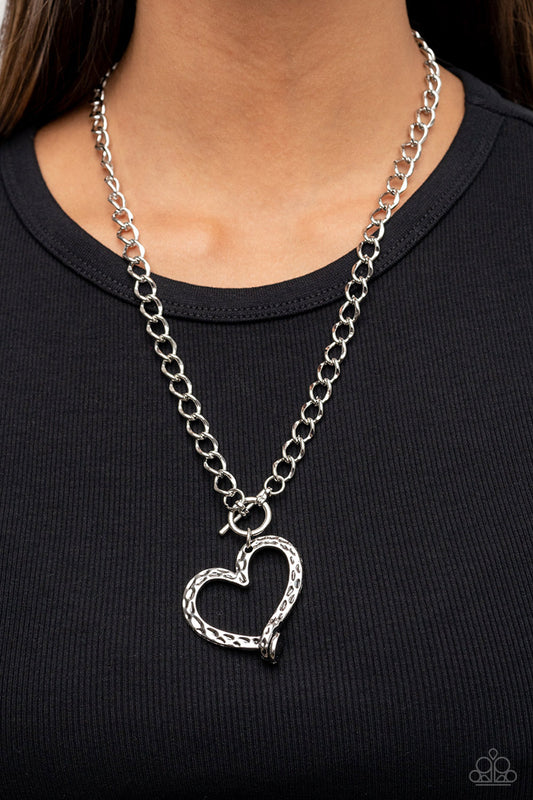 Reimagined Romance - Silver - Paparazzi Accessories