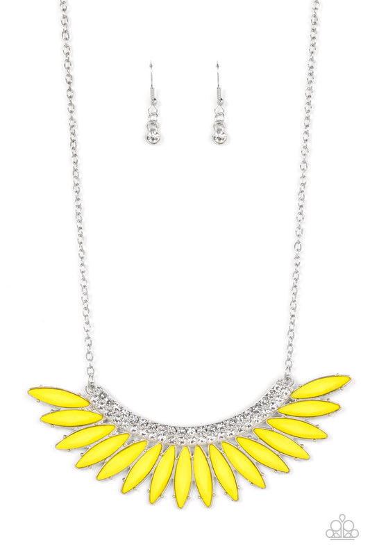 Flauntable Flamboyance - Yellow - Paparazzi Accessories