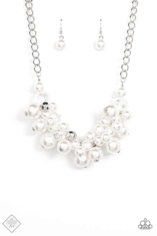 Romantically Reminiscent - White - Paparazzi Accessories