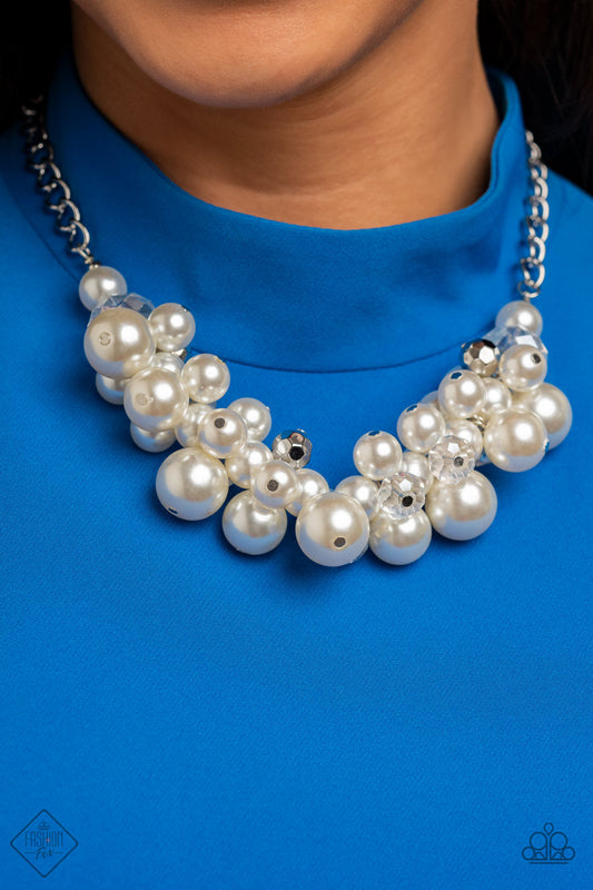 Romantically Reminiscent - White - Paparazzi Accessories