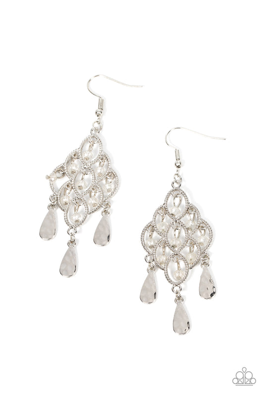 Sentimental Shimmer - White - Paparazzi Accessories