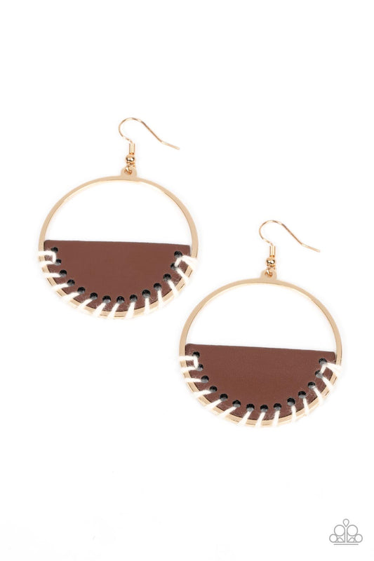 Lavishly Laid Back - Brown - Paparazzi Accessories