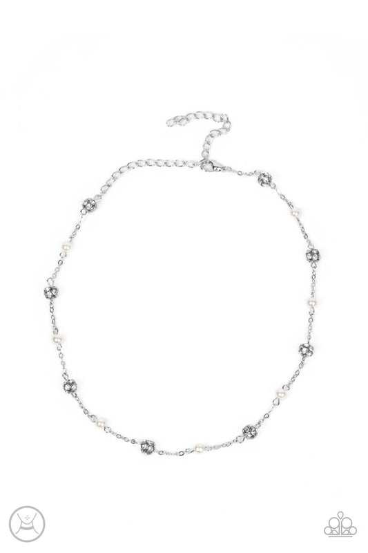 Rumored Romance - White - Paparazzi Accessories