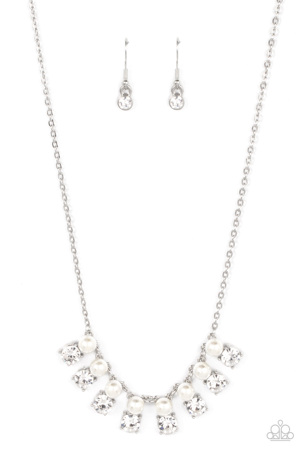 Dashingly Duchess - White - Paparazzi Accessories