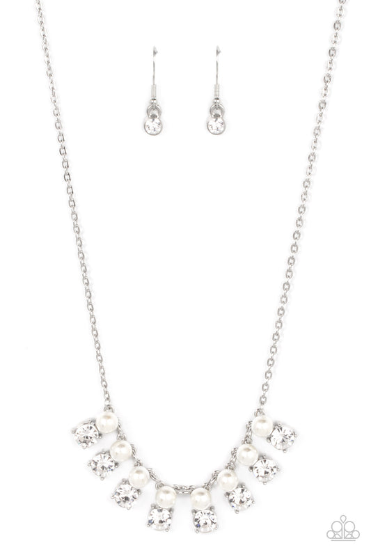 Dashingly Duchess - White - Paparazzi Accessories