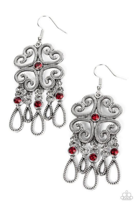 Majestic Makeover - Red - Paparazzi Accessories