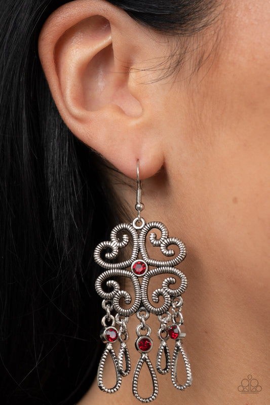 Majestic Makeover - Red - Paparazzi Accessories