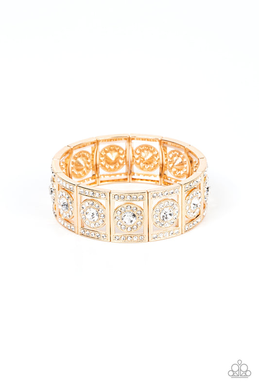 Ultra Upscale - Gold - Paparazzi Accessories