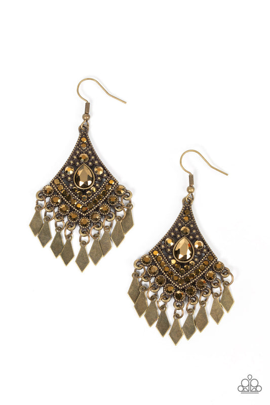 Indie Iridescence - Brass - Paparazzi Accessories