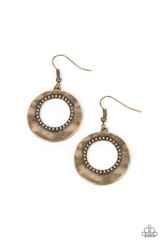 Desert Diversity - Brass - Paparazzi Accessories