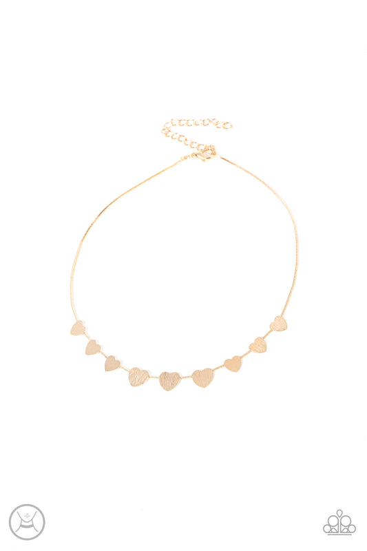 Dainty Desire - Gold - Paparazzi Accessories