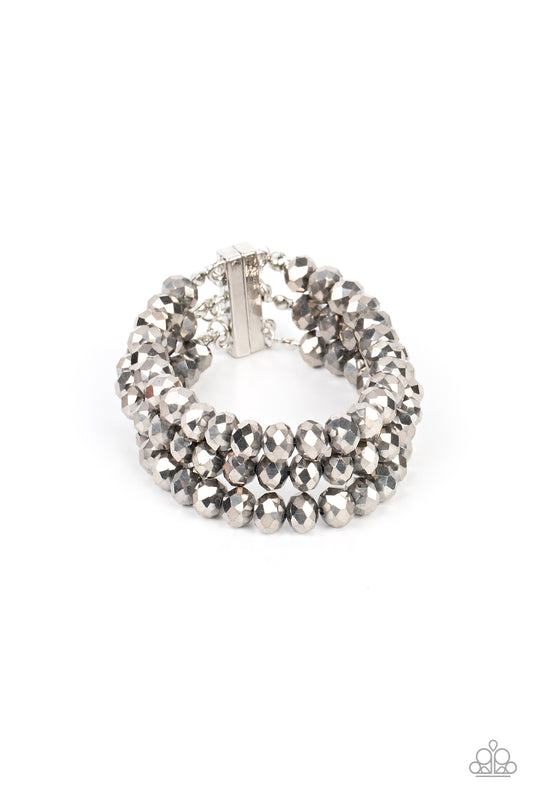 Supernova Sultry - Silver - Paparazzi Accessories