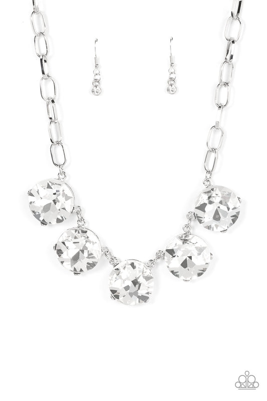 Limelight Luxury - White - Paparazzi Accessories