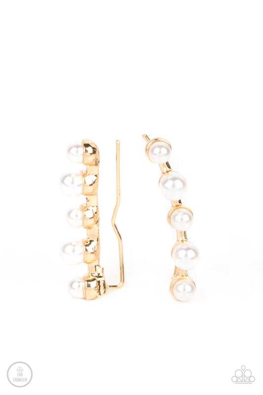 Drop-Top Attitude - Gold - Paparazzi Accessories