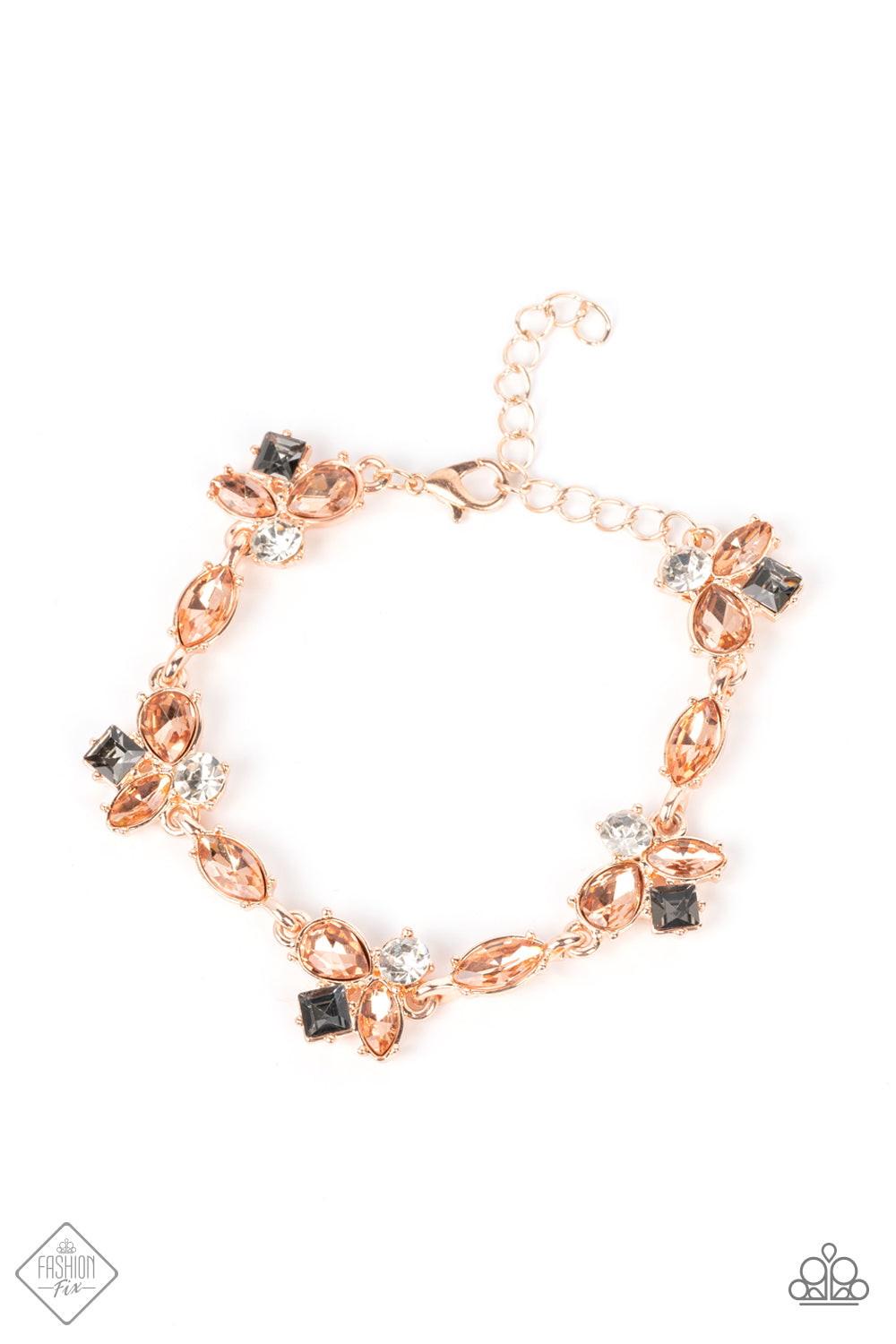 Colorful Captivation - Rose Gold - Paparazzi Accessories