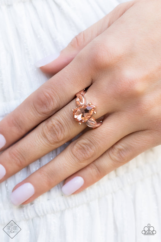 Law of Attraction - Rose Gold - Paparazzi Accessories