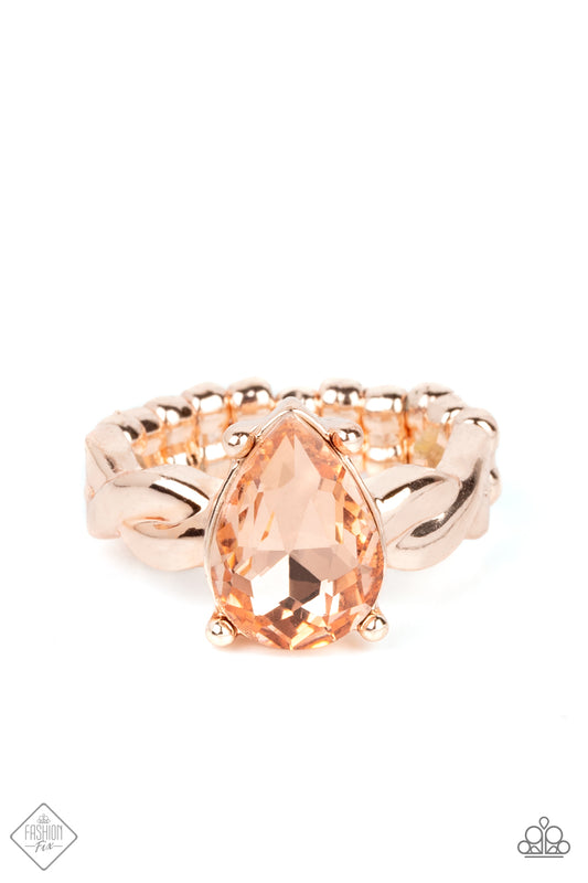 Law of Attraction - Rose Gold - Paparazzi Accessories