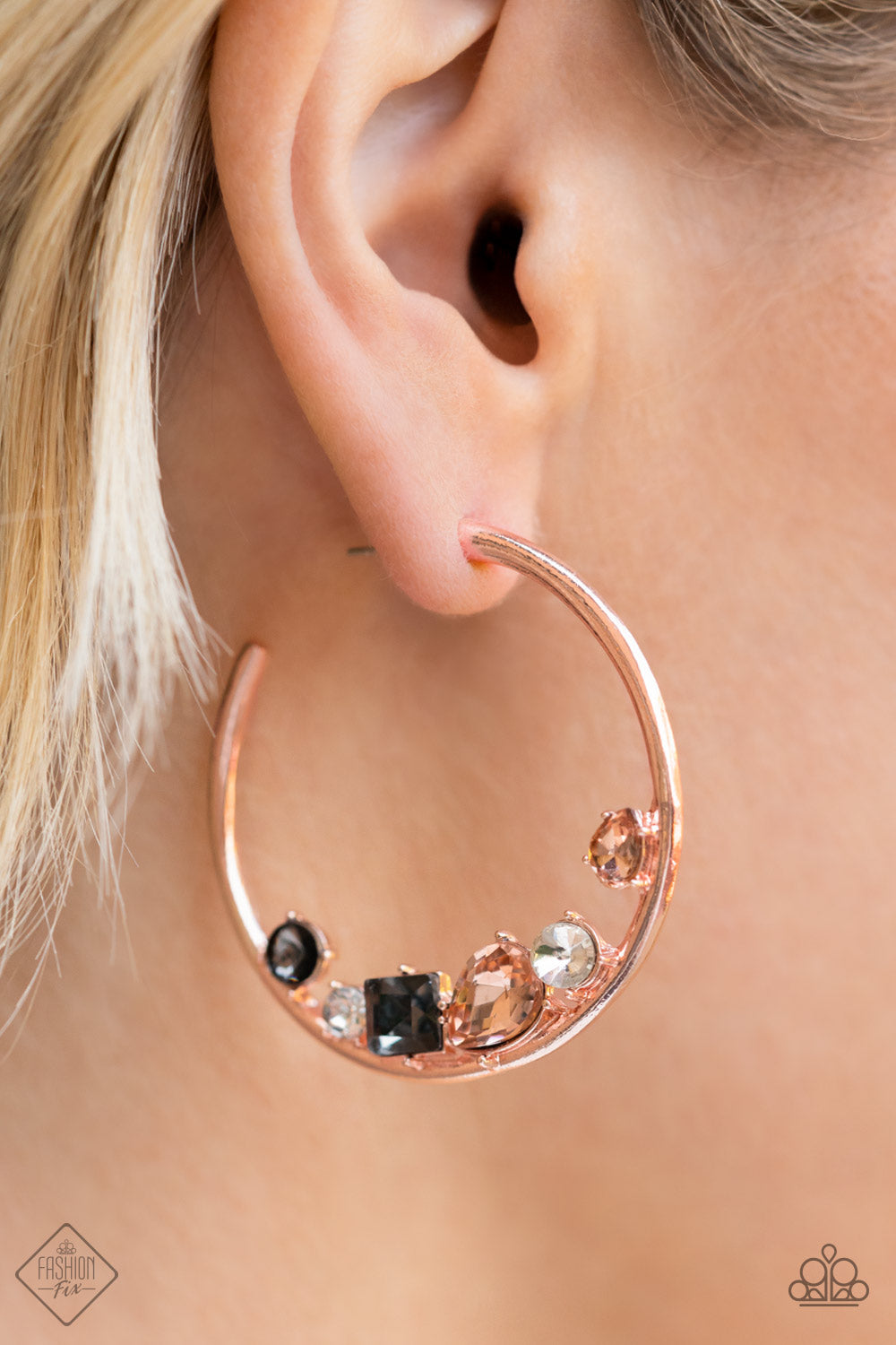 Attractive Allure - Rose Gold - Paparazzi Accessories