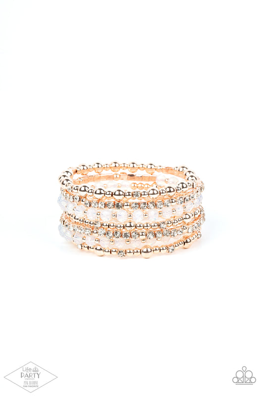 ICE Knowing You - Rose Gold - Paparazzi Accessories