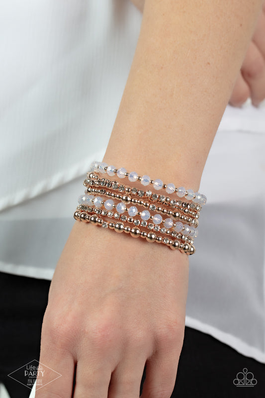 ICE Knowing You - Rose Gold - Paparazzi Accessories