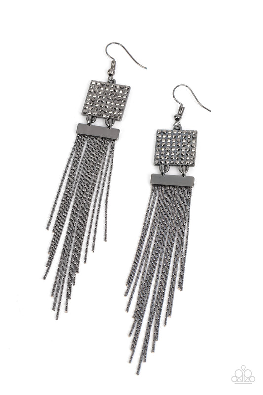 Dramatically Deco - Black - Paparazzi Accessories