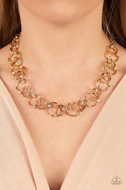 Center of My Universe - Gold - Paparazzi Accessories