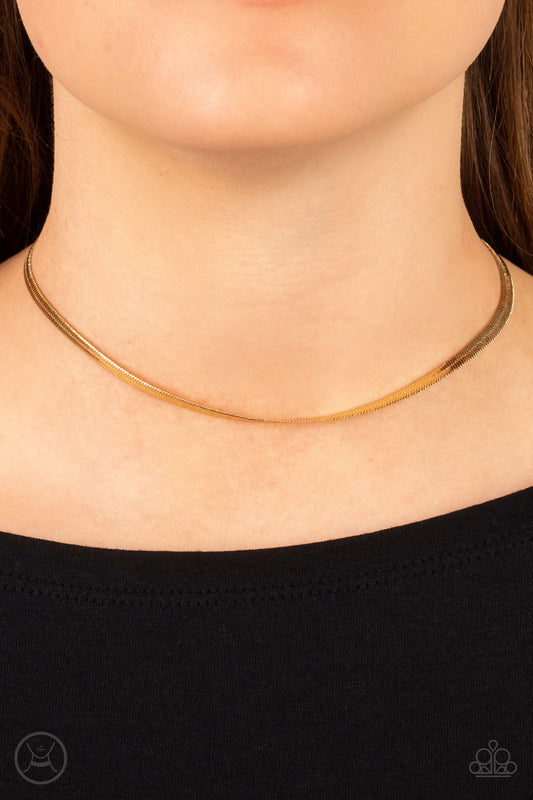 In No Time Flat - Gold - Paparazzi Accessories