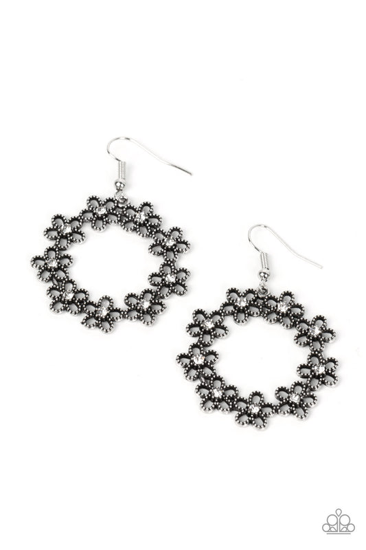 Floral Halos - White - Paparazzi Accessories