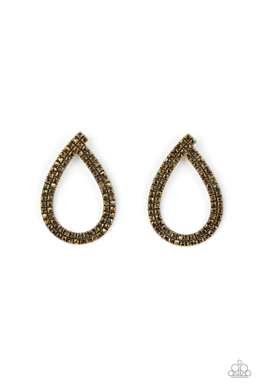 Diva Dust - Brass - Paparazzi Accessories