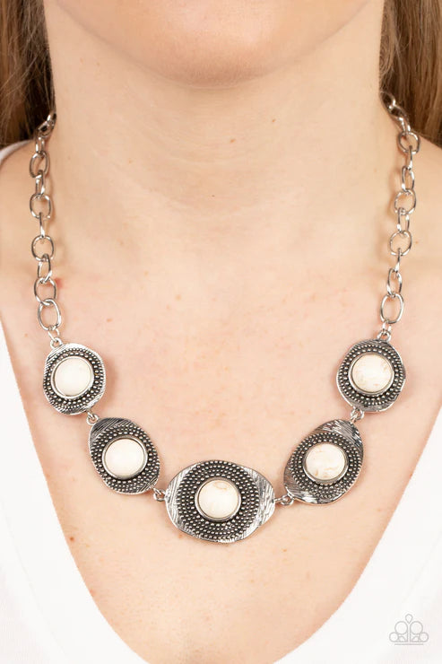 Homestead Harmony - White - Paparazzi Accessories