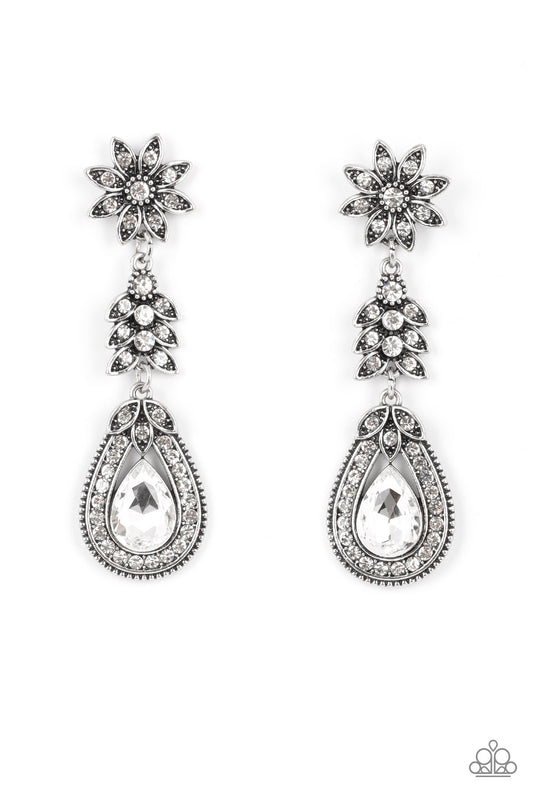 Floral Fantasy - White - Paparazzi Accessories