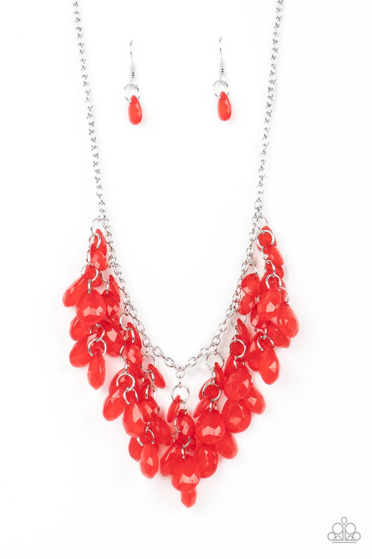 Crystal Cabaret - Red - Paparazzi Accessories