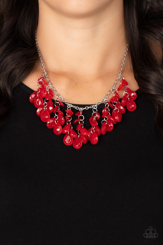 Crystal Cabaret - Red - Paparazzi Accessories