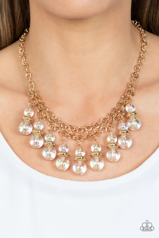 Deep Space Diva - Gold - Paparazzi Accessories