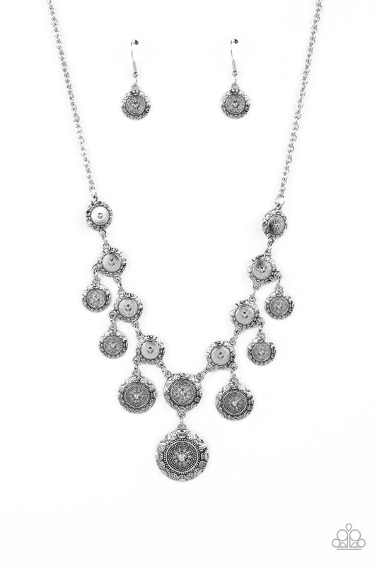 Sahara Stars - Silver - Paparazzi Accessories