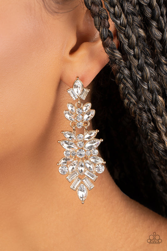 Frozen Fairytale - Gold - Paparazzi Accessories