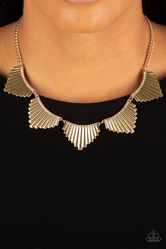 MANE Street - Gold - Paparazzi Accessories
