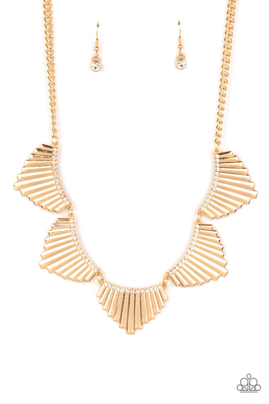 MANE Street - Gold - Paparazzi Accessories