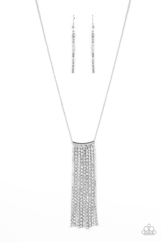 Stellar Crescendo - White - Paparazzi Accessories