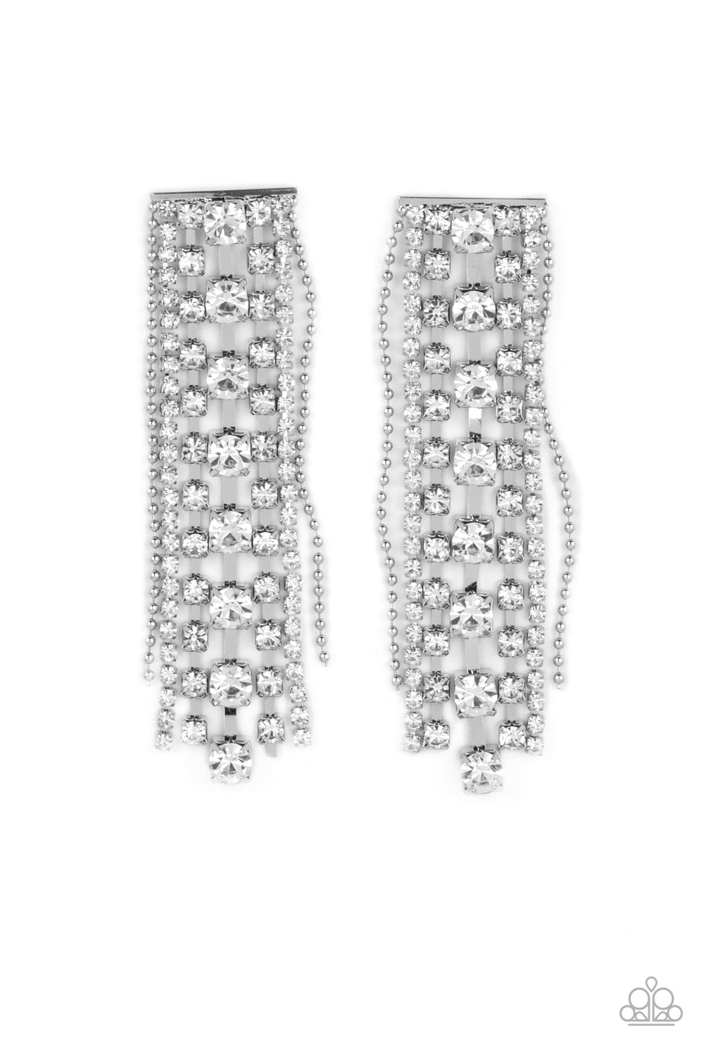Starry Streamers - White - Paparazzi Accessories