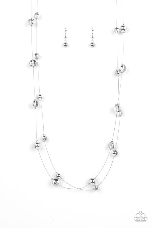 Interstellar Illusions - Silver - Paparazzi Accessories