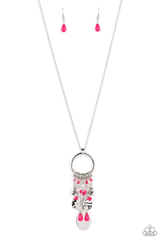 Totally Trolling - Pink - Paparazzi Accessories