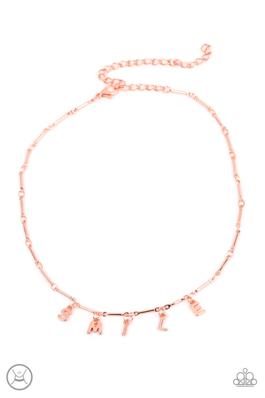 Say My Name - Copper - Paparazzi Accessories