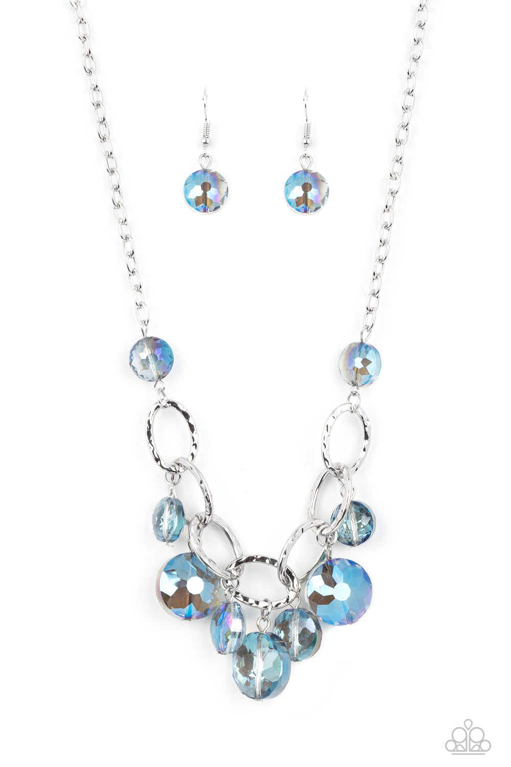 Rhinestone River - Blue - Paparazzi Accessories