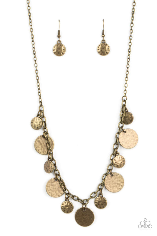 Model Medallions - Brass - Paparazzi Accessories