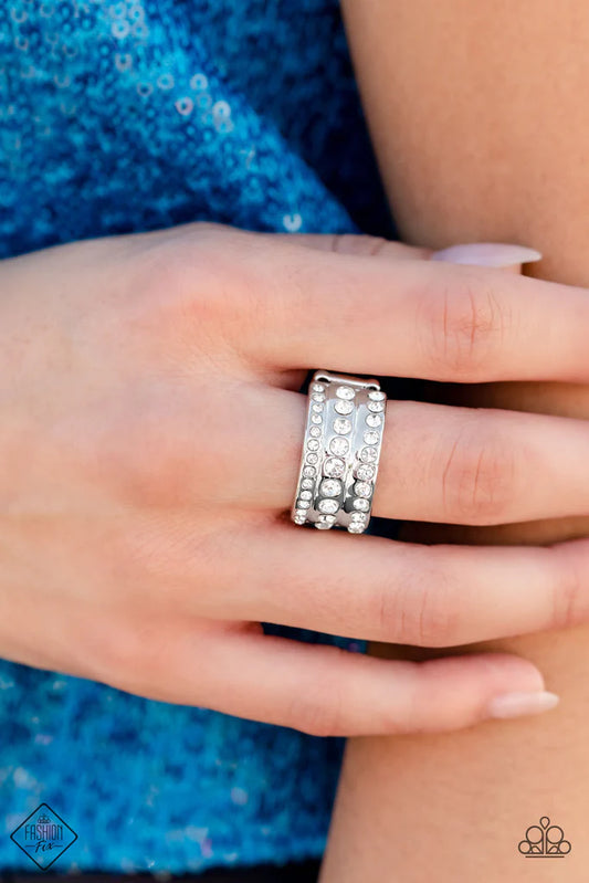 Privileged Poise - White - Paparazzi Accessories