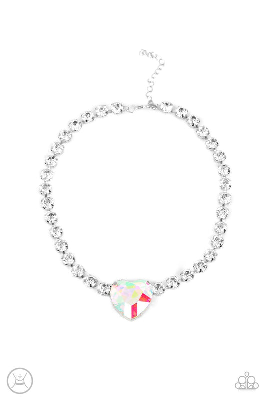 Heart in My Throat - Multi - Paparazzi Accessories