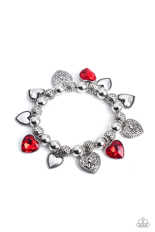Charming Crush - Red - Paparazzi Accessories